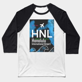 HNL Honolulu airport tag Baseball T-Shirt